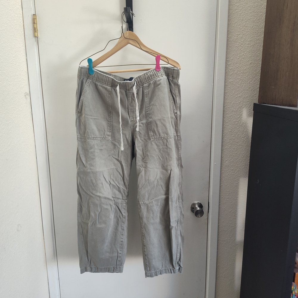GAP Women's Gray Barrel Pants